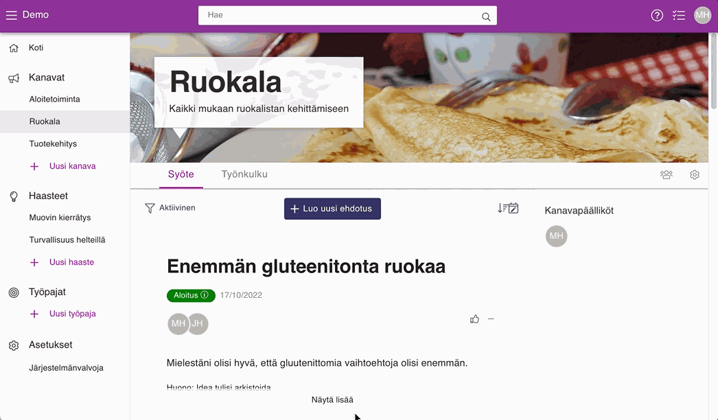 lomakkeenluominen